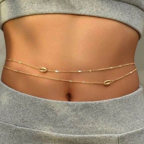 Shell Waist Chain #1533 - Picture 1 of 5